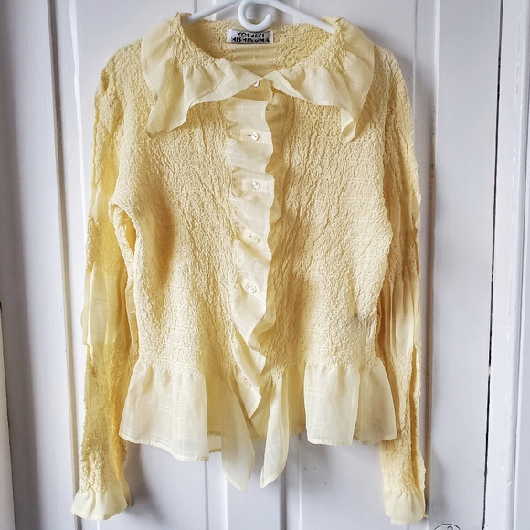 Rare Yoshiki Hishinuma blouse, from air clothes collection. Size S - Picture 4 of 5